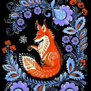 Канал   ☀️Сказочный Узор🦊|Сувениры с Северной росписью ручной работы⚜