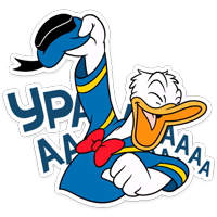 Дональд Дак :: @stickroom 