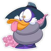 Чёрный Плащ :: @stickroom 