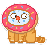 Забавный Персик :: @stickroom 