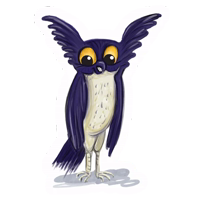 Ушастая птичка