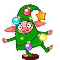 Christmas Elf @TrendingStickers 