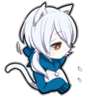 Shiro neko 'blu'