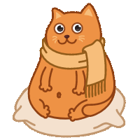 Bubo the Scarfcat