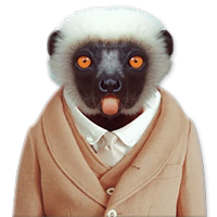 Сheeky animal @NBstickeria 