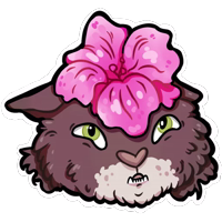 CAT TRIP (@stickerssave )