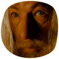 ⭕️ Gandalf (first movie) @lennysticker 