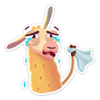 Лама Лимон :: @stickroom 