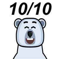 Инглиш с Медведем @stickerus