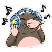 Крот Рой :: @stickroom 