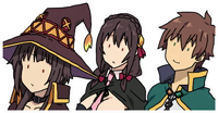 Konosuba StickerPack by 1wqee