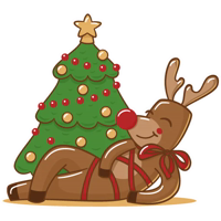 Олень Хеппи by @orange_rabbbit 