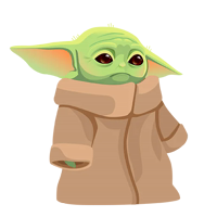 Baby Yoda - by @alfmaler 