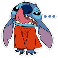 Стич в свитере :: @stickroom 