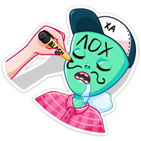 Тусагёрл :: @stickroom 