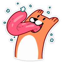 С Новым Лисом! :: @stickroom 