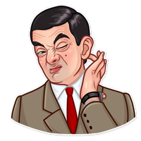 Mr. Bean Art Style