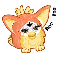 Fluffy Friend Furby  @ulyana_citer 