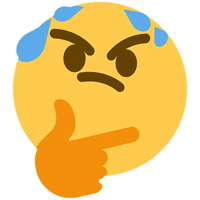 Думающее лицо или  безумный смайлик