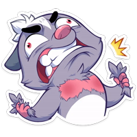 Скунс Стёпа :: @stickroom