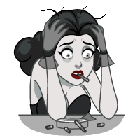 Lady Noir @TrendingStickers