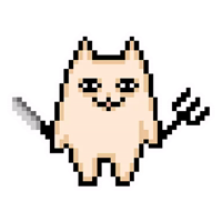 Pixel cat