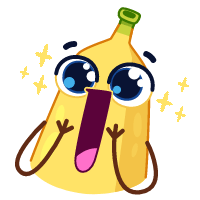 Banana :: @AuthorStickers 