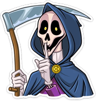 Господин Скелли :: @stickroom 