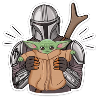 Мандалорец: Малыш :: @stickroom 