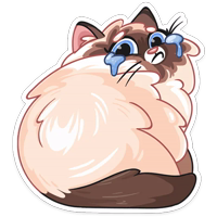 Сиамский Сахарок :: @stickroom 