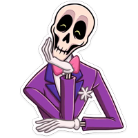 Господин Скелли :: @stickroom 