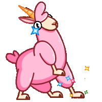 Lama @TrendingStickers 