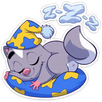 Скунс Стёпа :: @stickroom 