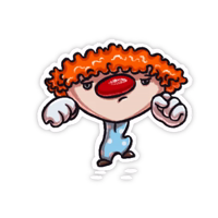 Little clown by Svetlana Krasnikova