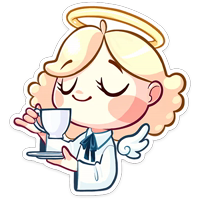 Нимб и рожки :: @stickroom 