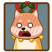 Акио - помощник Санты @TgSticker 