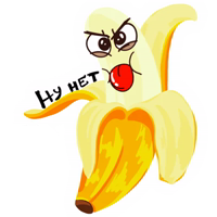 Банан и лимончик