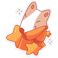 Белка и Стрелка :: @stickroom 