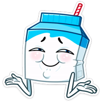 Молочко :: @stickroom 