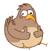 Sharp-eyed Falcon @TrendingStickers 