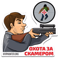 HyipHunter.org Stickers