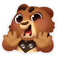 Мишка Мотя :: @stickroom 